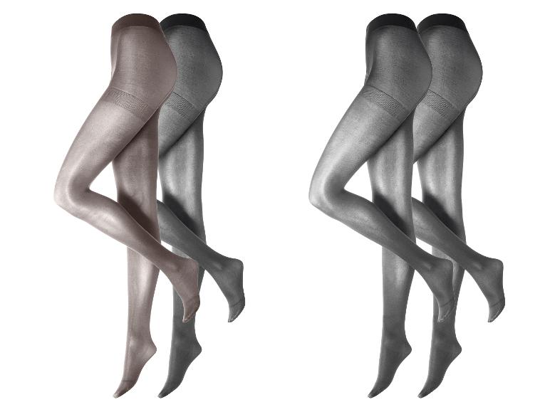 ESMARA® premium thermopanty's voor dames, 2 stuks, bruin en zwart