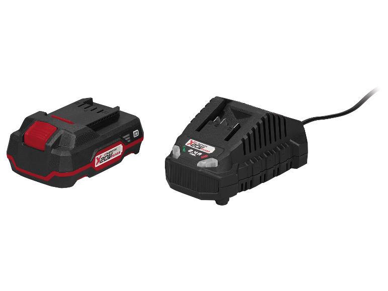 Parkside X20V Team accu en lader.