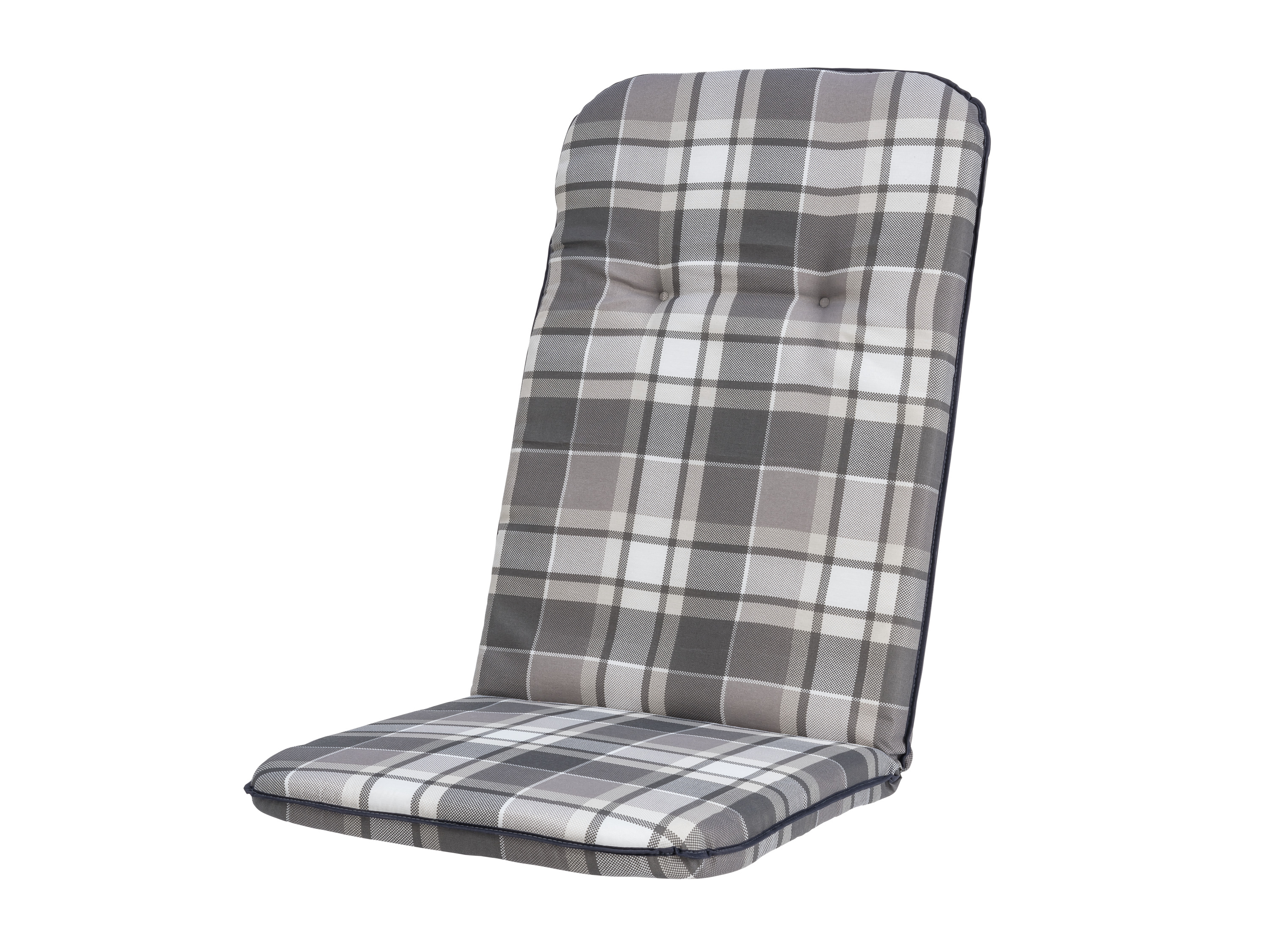 LIVARNO Tuinstoelkussen hoge rug (Grijs)