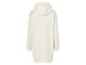 Een witte hoodie met capuchon in oversized stijl.