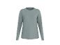 Lichtgroen dames T-shirt met lange mouwen