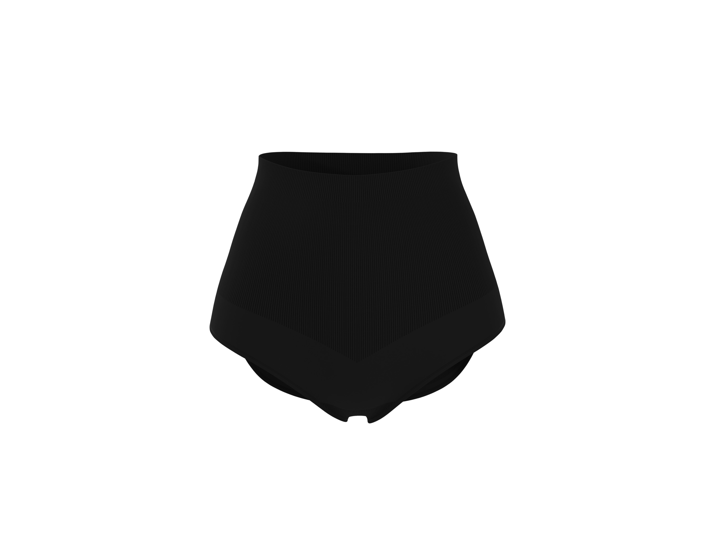 ESMARA Corrigerende dames onderbroek, seamless (Zwart, XL (48/50))