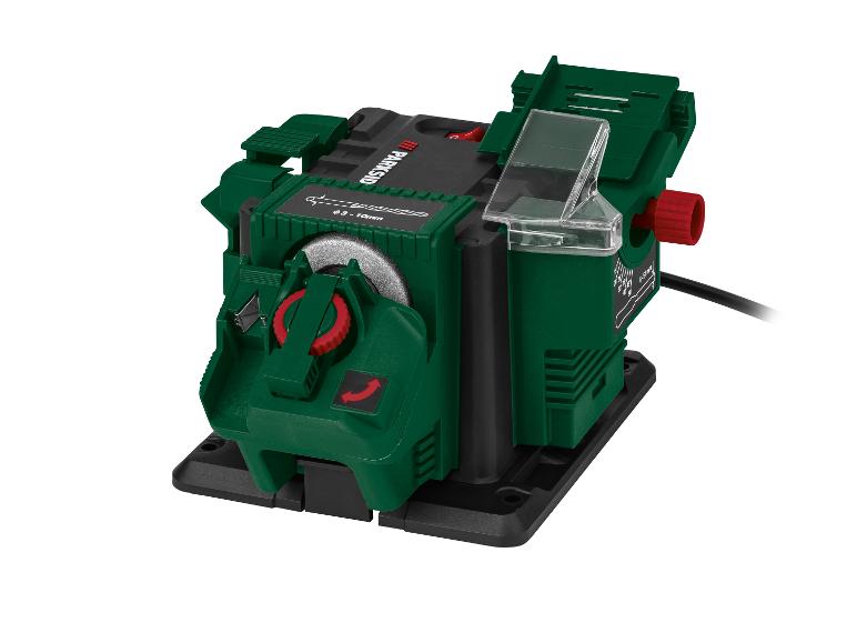 PARKSIDE boor- en messenslijper in groen en zwart