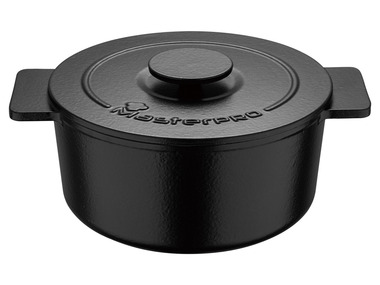 Lidl-shop Masterpro Gietijzeren pan 26 x 12 cm (Zwart) aanbieding