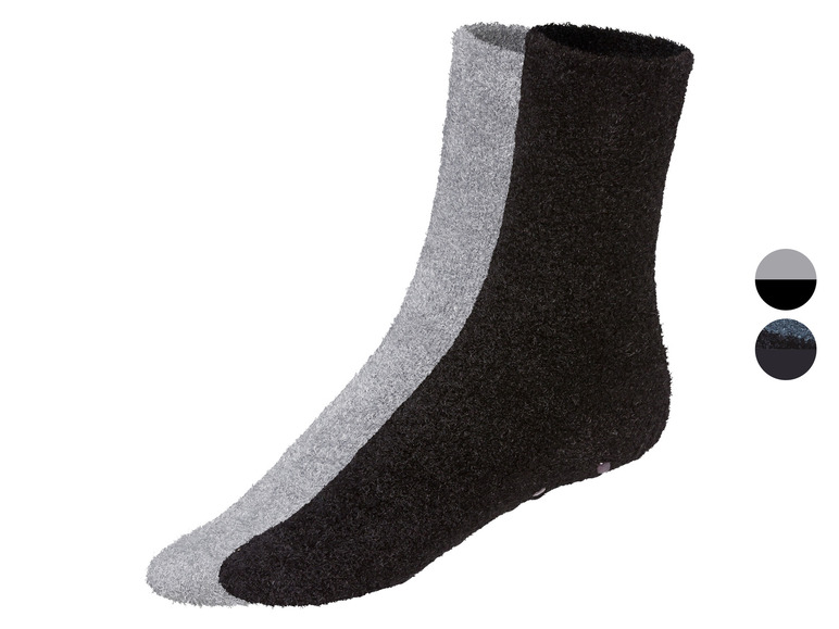 Heren sokken (43-46, Grijs-zwart)