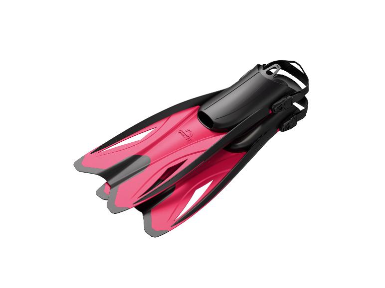 Cressi duikvinnen, roze en zwart.