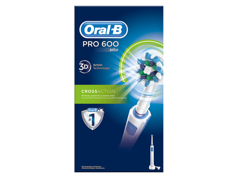 Ga naar volledige schermweergave: Oral-B Elektrische tandenborstel Pro 600 - afbeelding 6