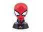 Spiderman-figuur met groot hoofd en zwarte basis met het Spiderman-logo.