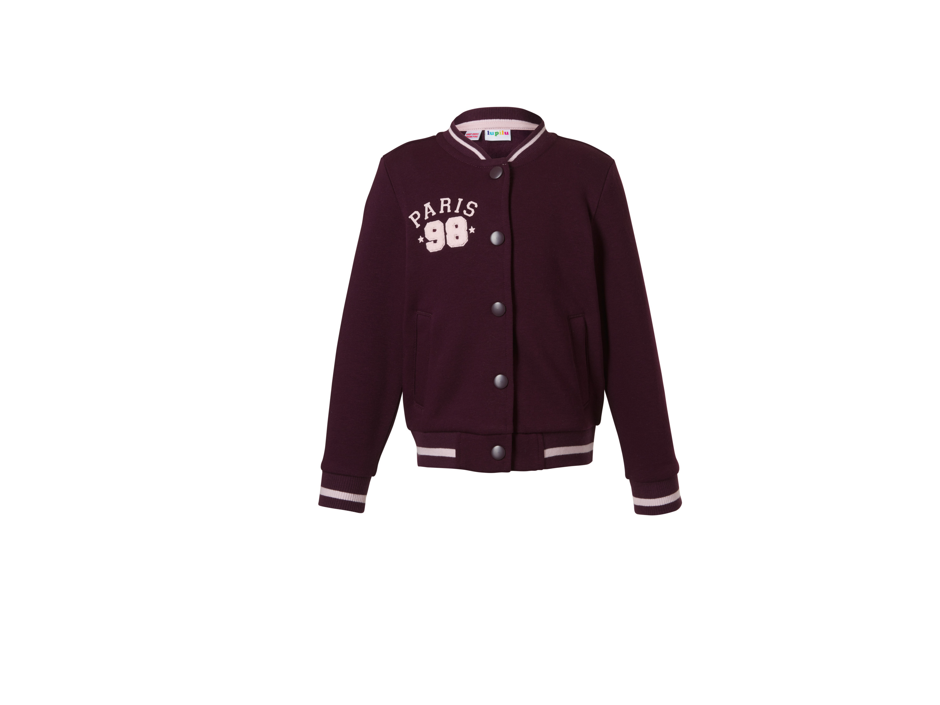 LUPILU kindercollegejack, kinder collegejack (Bordeaux, 98/104)