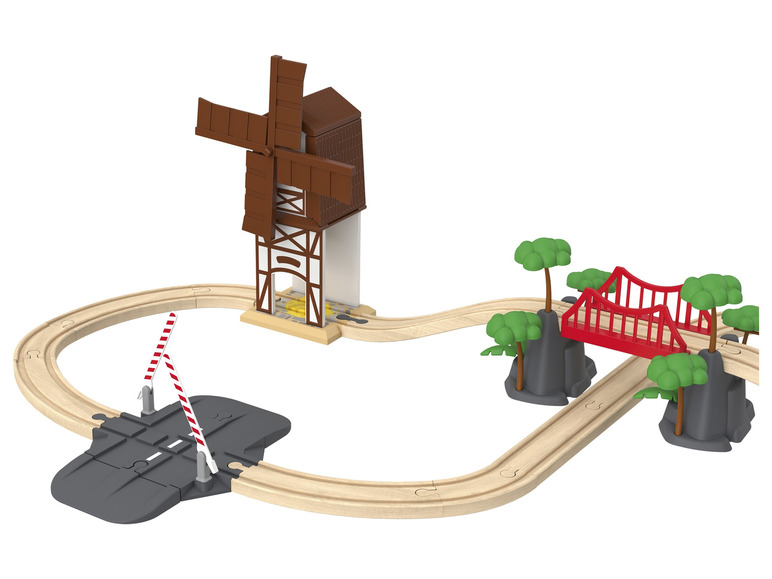 Ga naar volledige schermweergave: Playtive Houten spoorweg boerderij of brandweerwagen - afbeelding 10