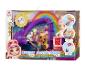 Rainbow High Littles Pool Day speelset met pop en zwembadaccessoires.