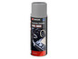 Een zilverkleurige spuitbus van Parkside voor aluminium en zink, 400 ml.