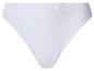 Witte naadloze dames string slip