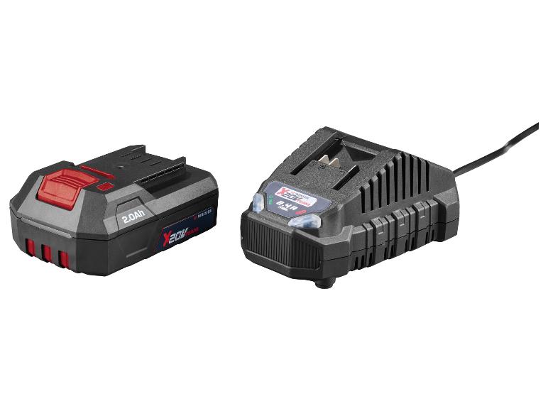 2.0Ah accu en 2.4A lader voor elektrisch gereedschap.