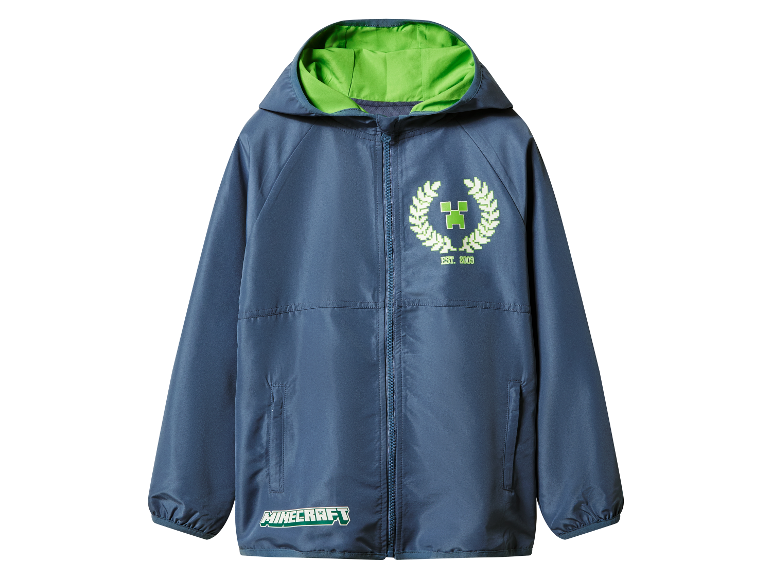 Minecraft jack met capuchon voor kinderen.