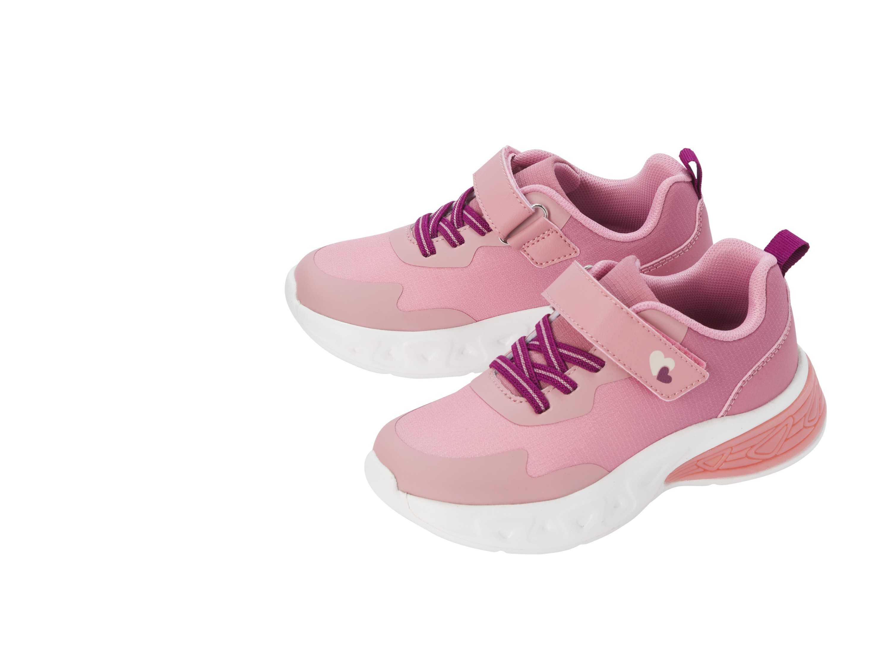 LUPILU Kinder schoenen met lichtjes (Roze, 24)