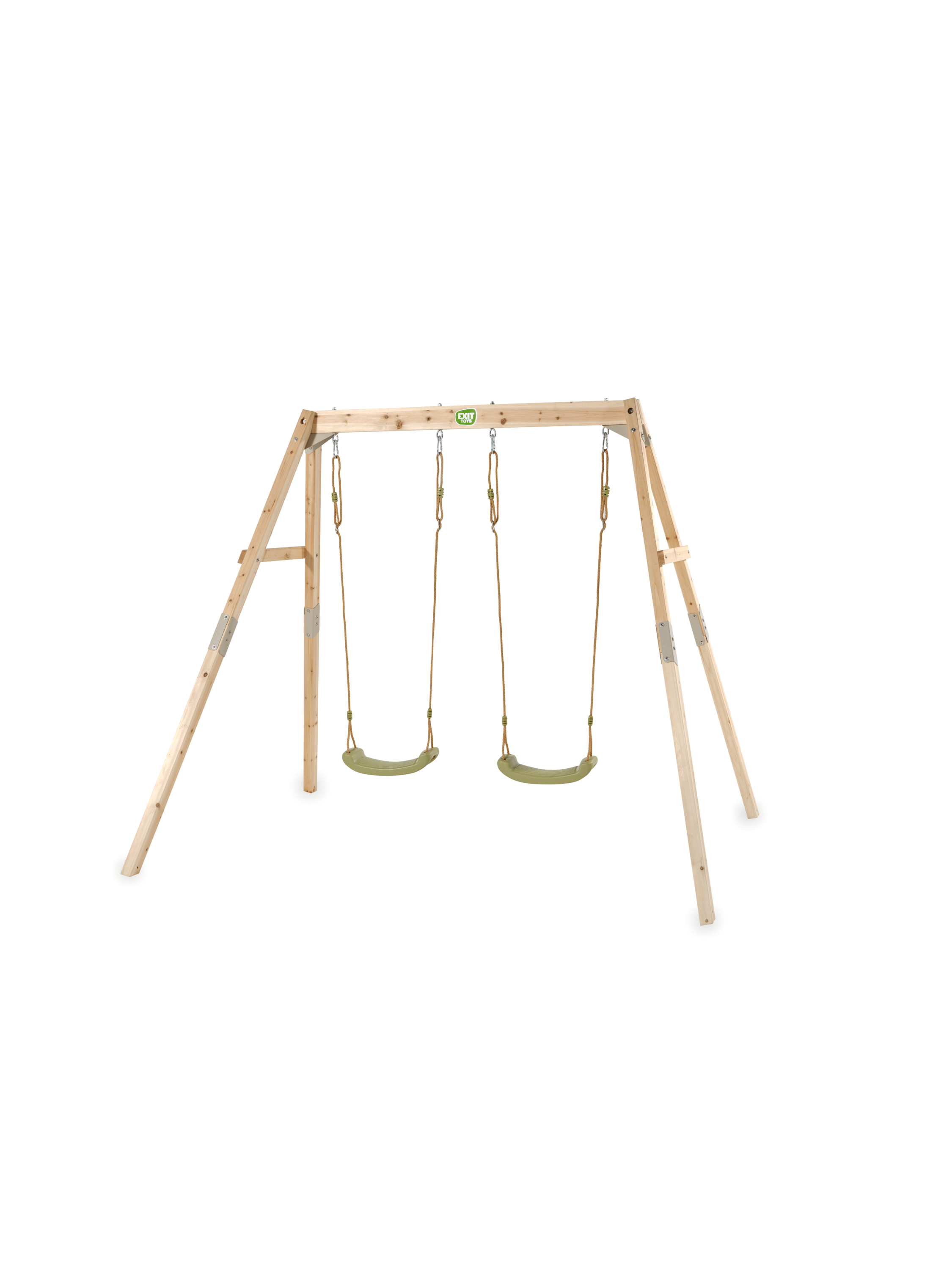 EXIT TOYS Silvi dubbele houten schommel