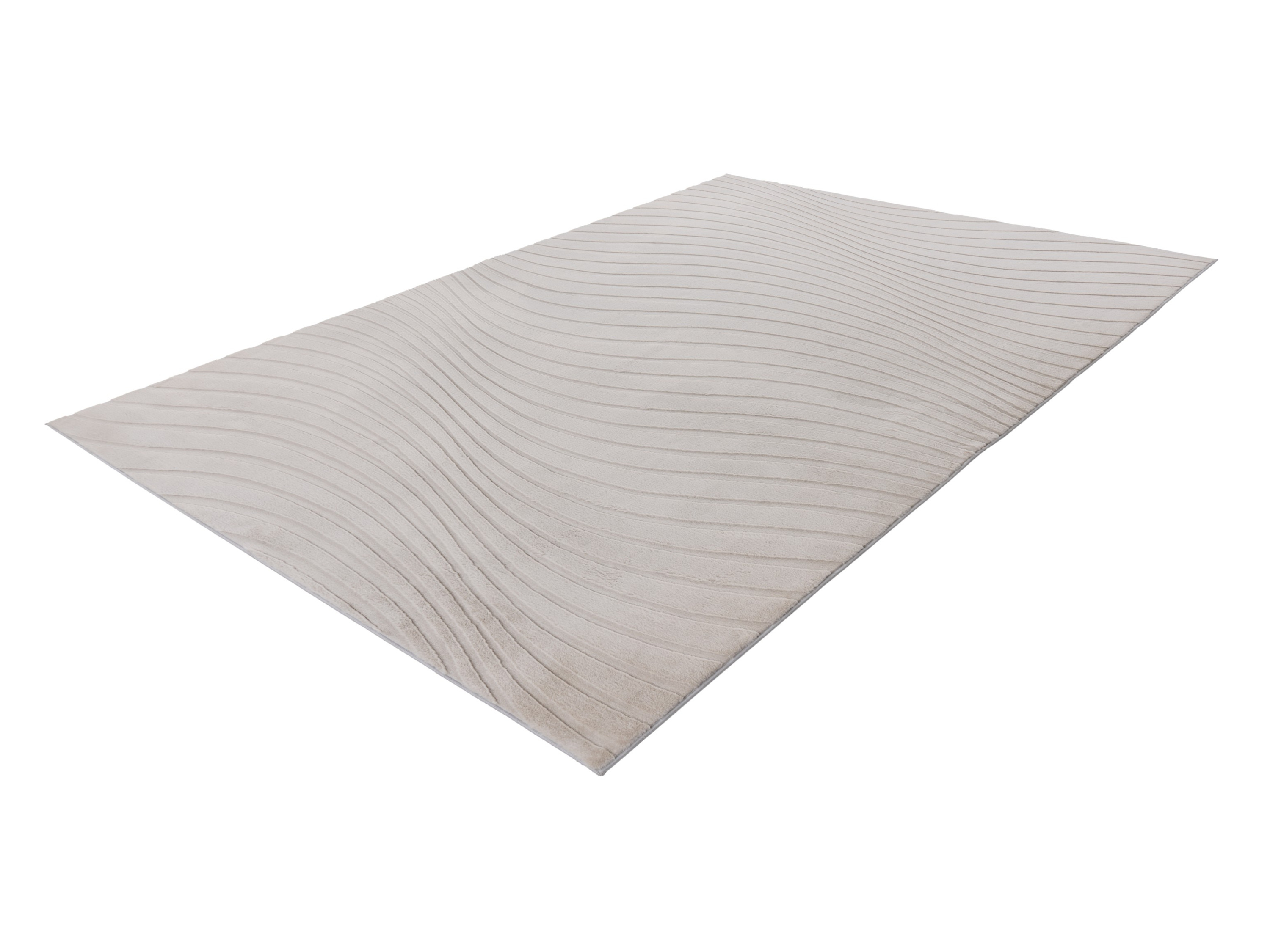 KAYOOM Vloerkleed Kierk, laagpolig (325, Licht taupe, 120 x 170 cm)