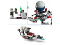 LEGO Star Wars sets met een Clone Trooper speeder en een droid