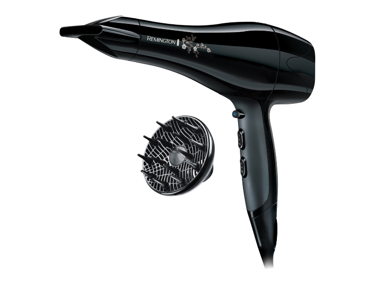 Remington föhn met diffuser.