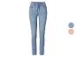 Dames lichtblauwe denim skinny jeans met twee kleuropties.