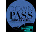 Logo Down Pass met veren, kwaliteitscertificaat en slogan 'Dons en veren, traceerbaarheid en kwaliteit'.
