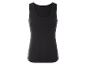 Zwart tanktop.