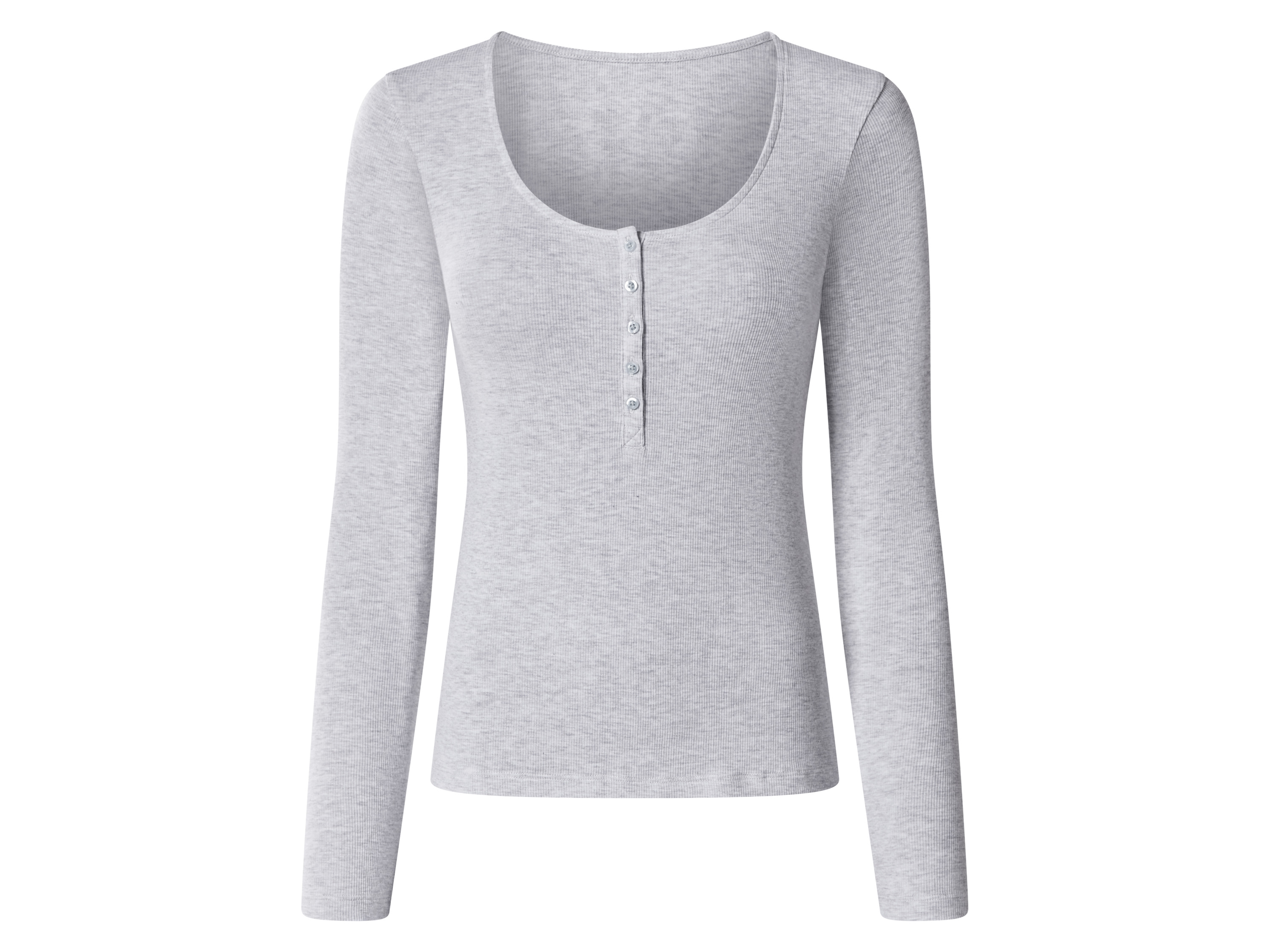 esmara Dames longsleeve (Grijs, M (40/42))
