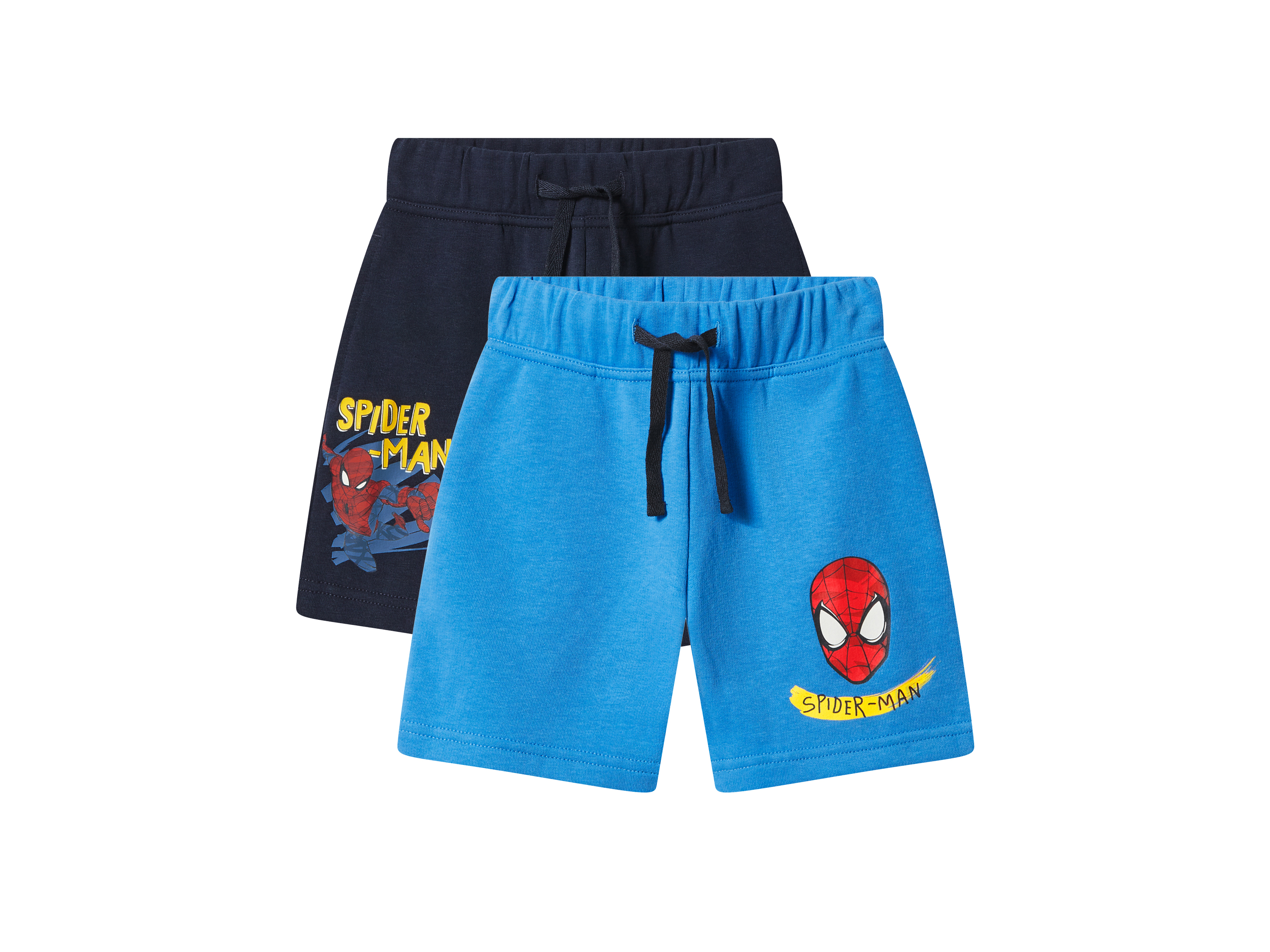 Set van 2 kinder shorts (Spiderman, 122/128)