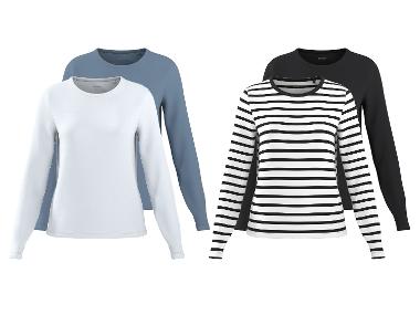 ESMARA® Set van 2 dames longsleeves