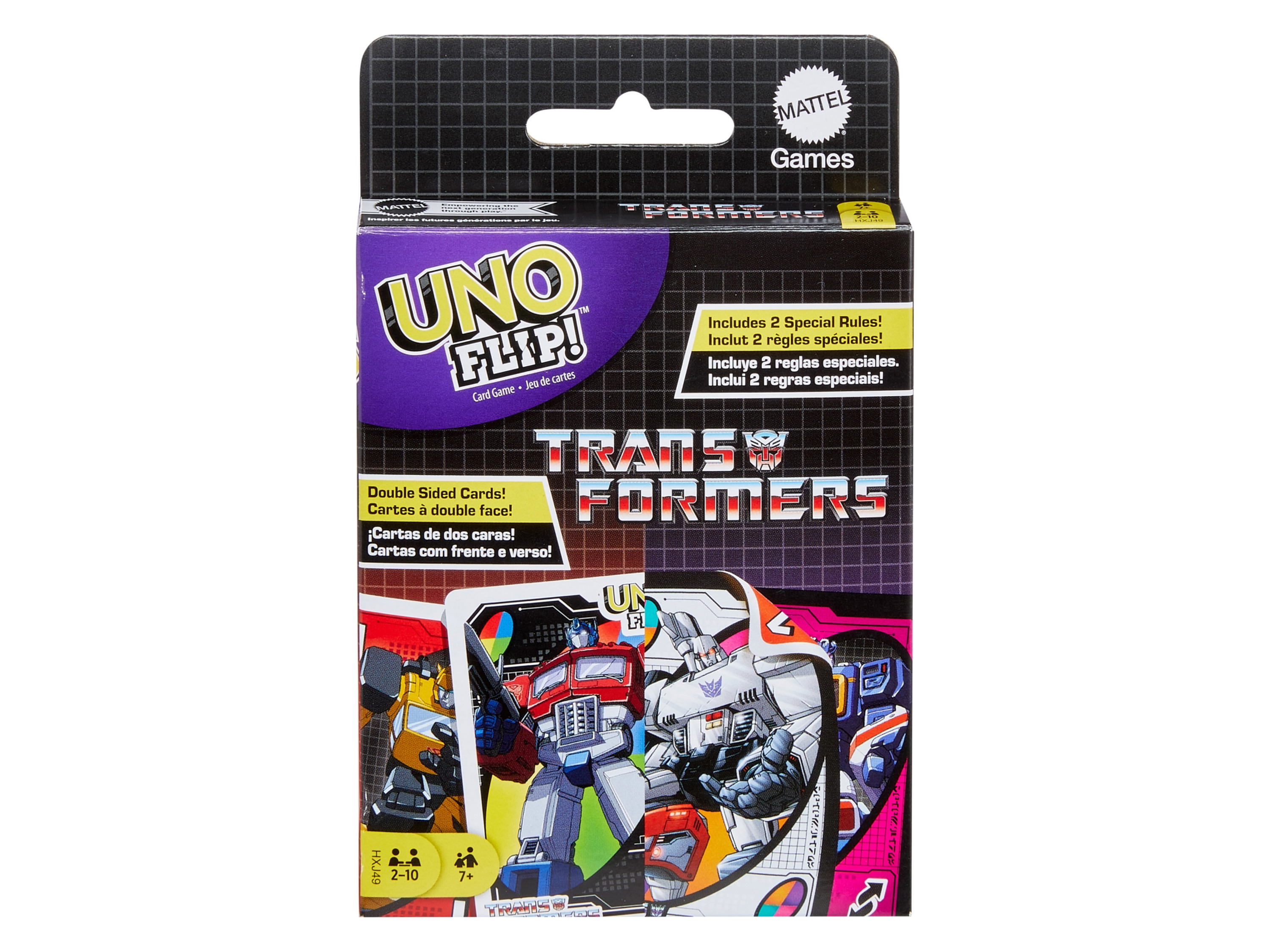 UNO Kaartspel Flip Transformers afbeelding