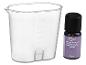 Maatbeker en LIVARNO lavendelgeurolie flesje