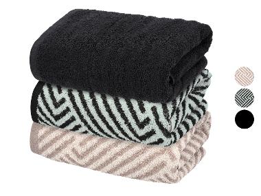 LIVARNO® Set van 2 handdoeken, 50 x 100 cm, 500 g/m²