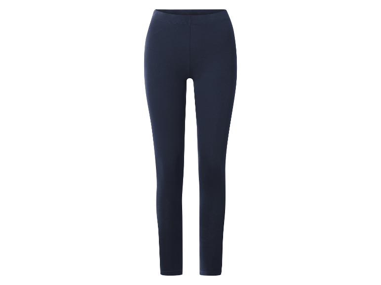 Effen marineblauwe dameslegging