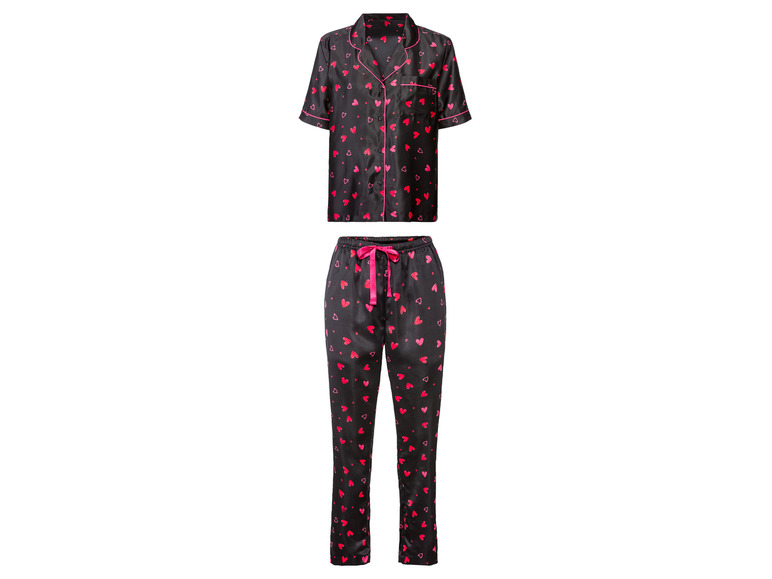 esmara Dames pyjama (L (44-46), Rood)