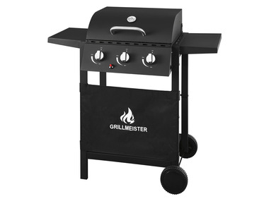 GRILLMEISTER Gasbarbecue met 3 branders Deluxe