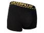 Zwarte boxershorts van Caterpillar met gele band.