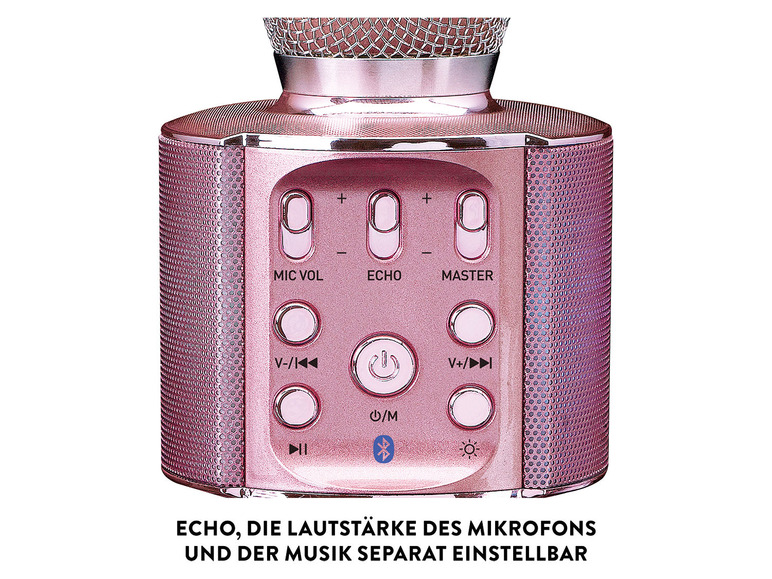 Ga naar volledige schermweergave: Lenco Karaoke-microfoon met Bluetooth BMC-180.2 - afbeelding 15