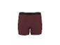 Bordeauxrode herenboxershort met zwarte tailleband.