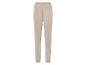 Beige joggingbroek met elastische tailleband
