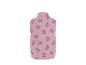 Roze gewatteerde bodywarmer met strikjesprint