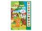 Kindergeluidenboek met jonge dieren en 10 dierengeluiden.