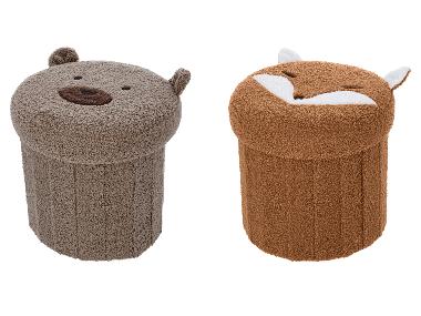 LUPILU® Kinder opbergpoef, Ø30 x 28 cm