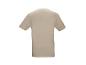 Beige heren T-shirt met korte mouwen, achterkant