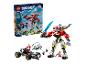 LEGO DREAMZzz set met tijgermecha en hot rod auto, 1006 onderdelen.