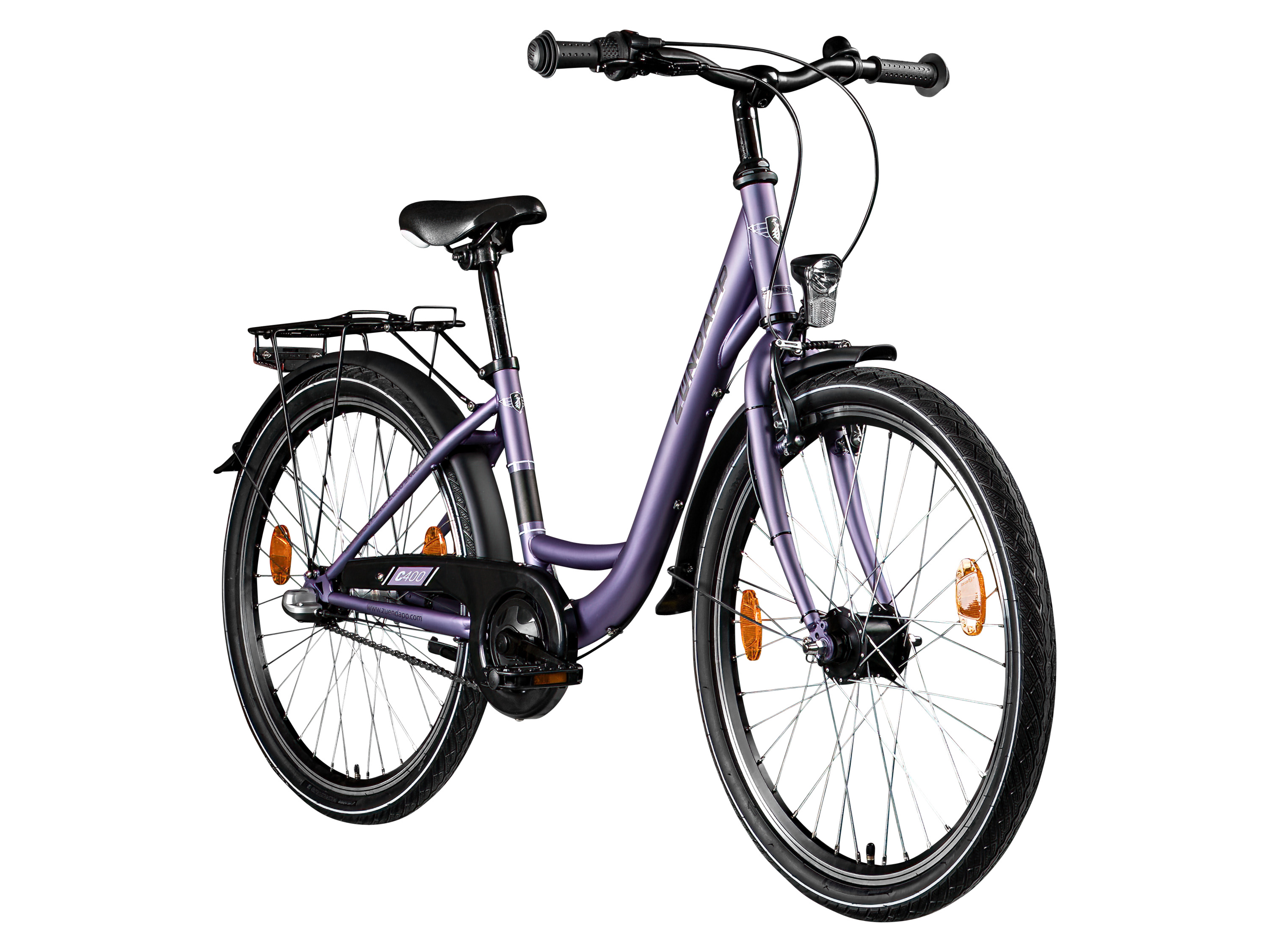 ZÜNDAPP Stadsfiets C400, 24 inch. (lila)