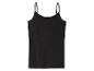 Zwarte camisole met spaghettibandjes