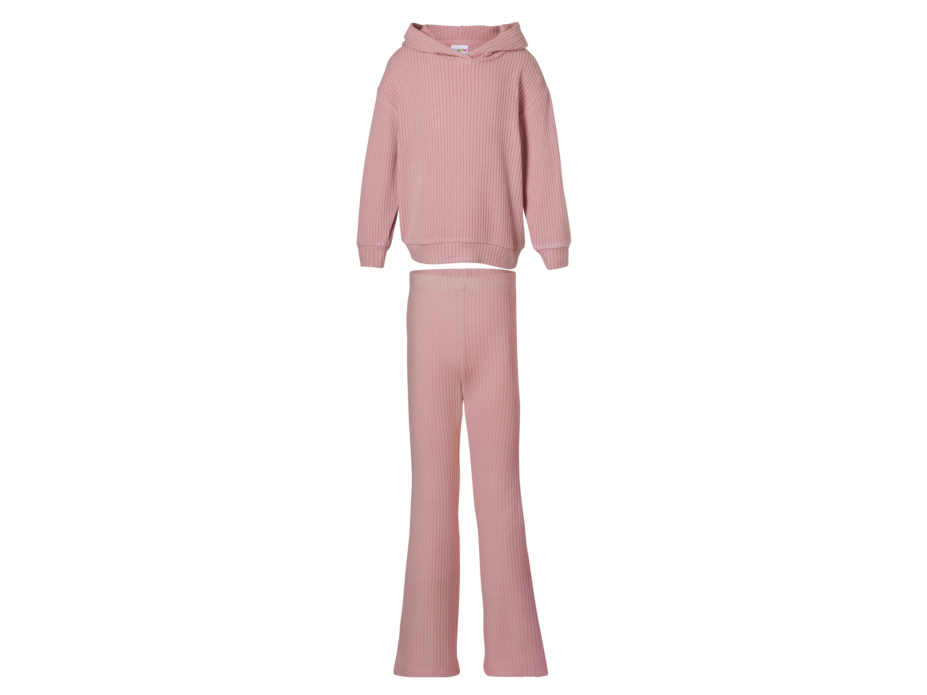 LUPILU Kinder thermo huispak, 2-delig (Lichtroze, 122/128)