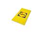 Gele Lidl strandhanddoek met logo