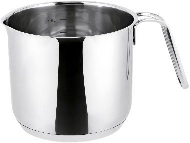 SILVERCREST® RVS melkpan, Ø14 cm